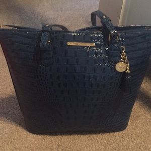 Brahmin Navy Tote